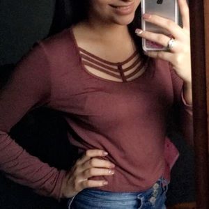 Long Sleeve Crop Top